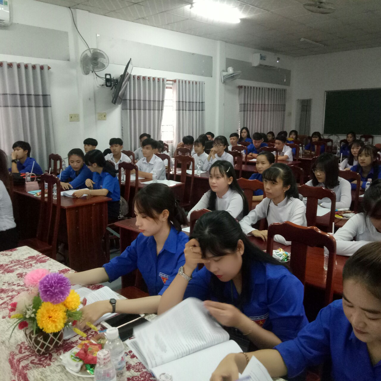 Đại hội Đại biểu Đoàn TNCS Hồ Chí Minh Trường THCS - THPT Lý Văn Lâm nhiệm kì 2019-2020.